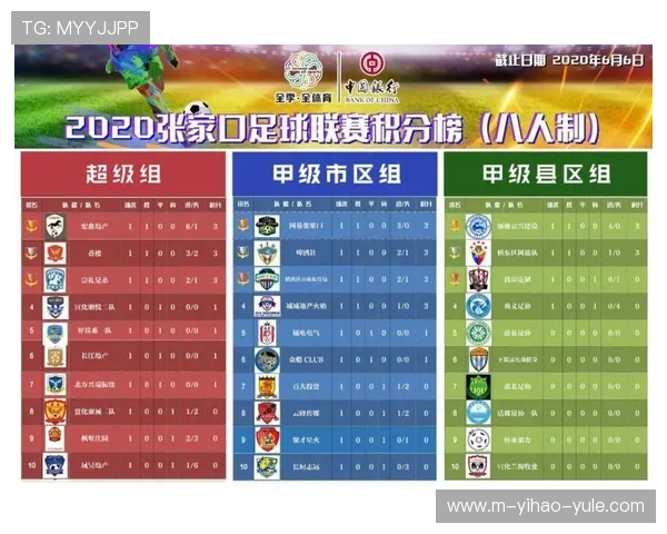 北京足球联赛最新积分榜全解析及球队排名走势分析